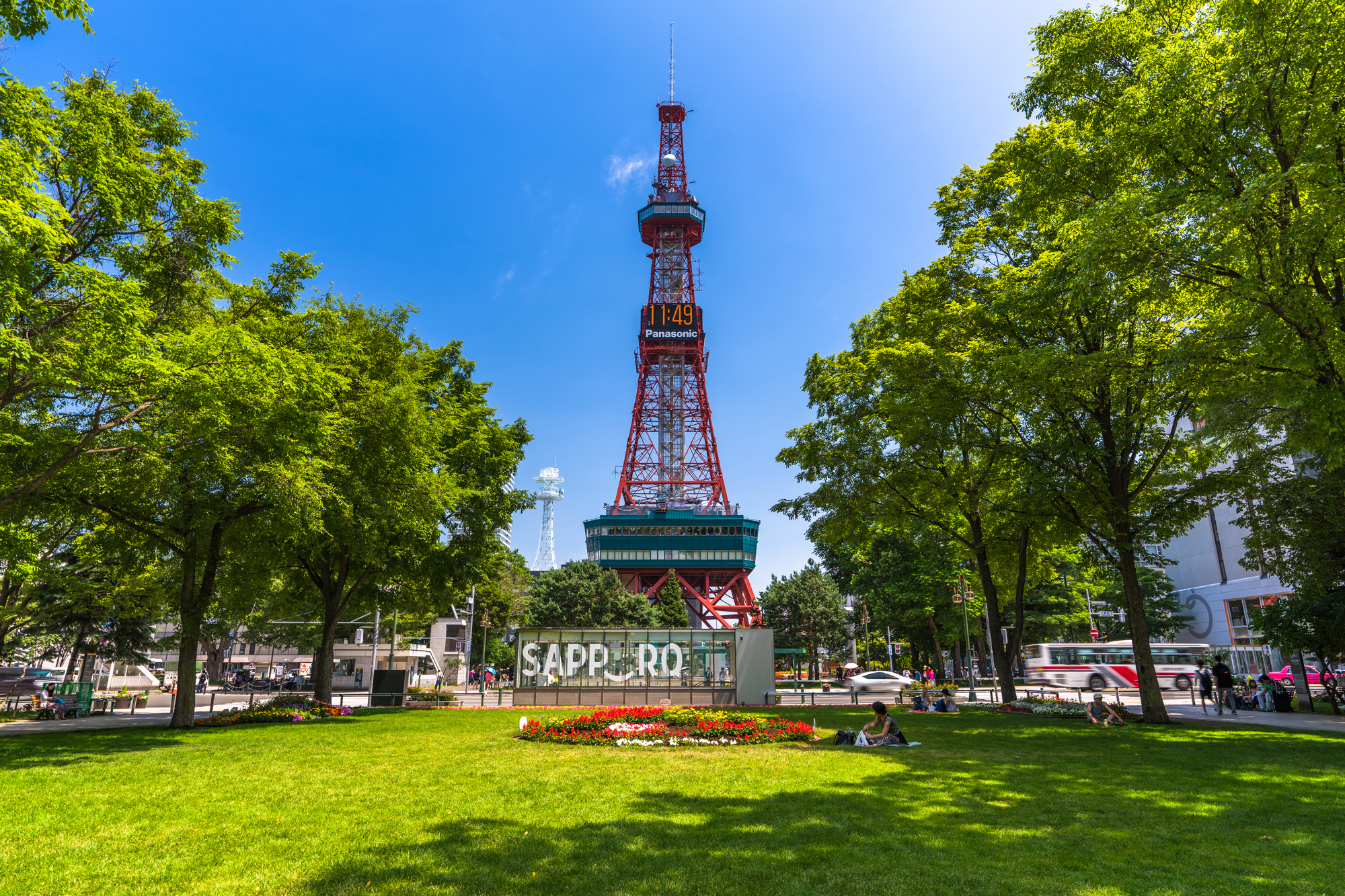 大通公園とさっぽろテレビ塔